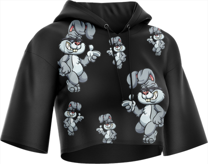 Rogue Rabbit Crop hoodies