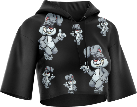 Rogue Rabbit Crop hoodies