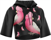 Glama Galah Crop hoodies 1