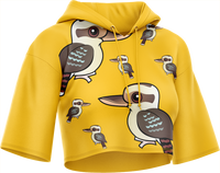 Kooky Kookaburra Crop hoodies 4