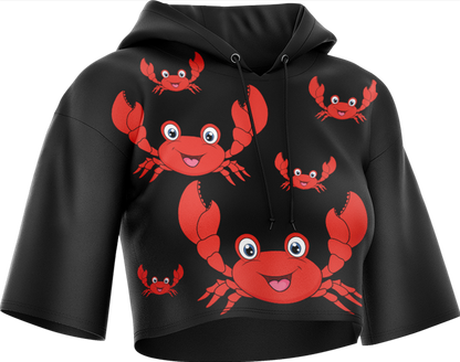 Maddy MudCrab Crop hoodies