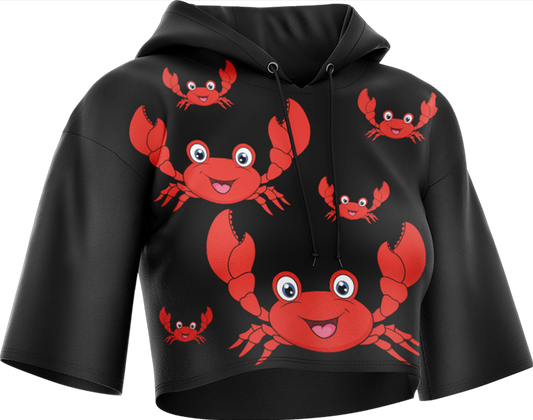 Maddy MudCrab Crop hoodies