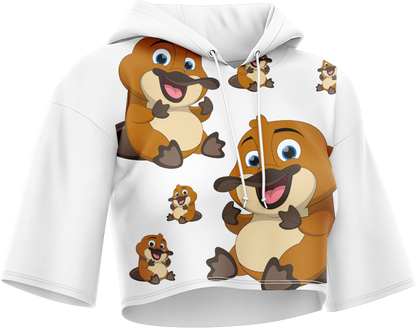 Playa Platypus Crop hoodies