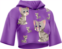 Pussy Cat Crop hoodies 4