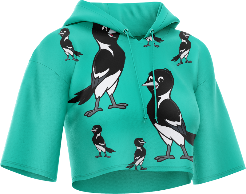 Magic Magpie Crop hoodies
