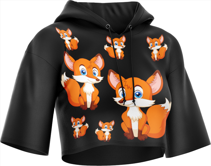 Fox Crop hoodies