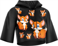 Fox Crop hoodies 3