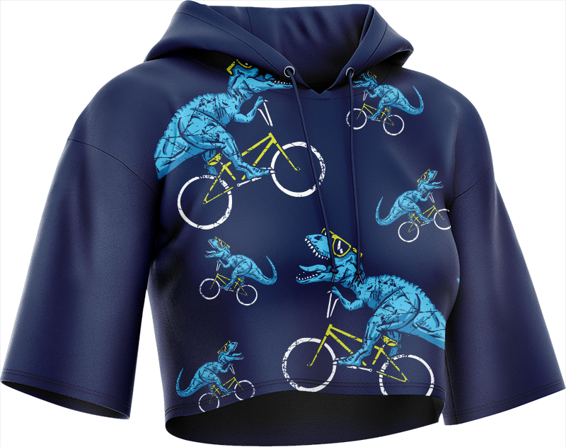 Rexy Dino Crop hoodies