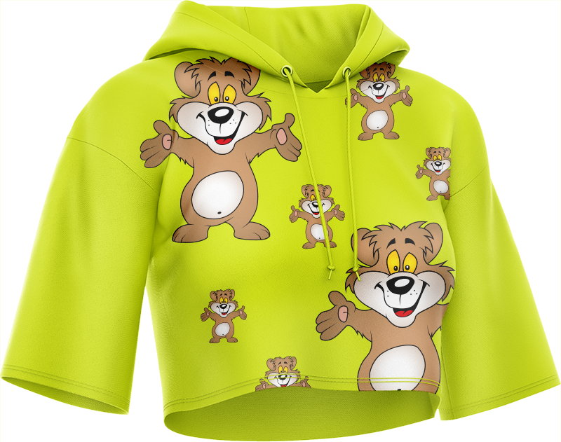 Billy Bear Crop hoodies