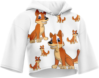 Dizzie Dingo Crop hoodies 3