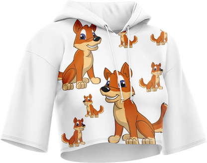Dizzie Dingo Crop hoodies