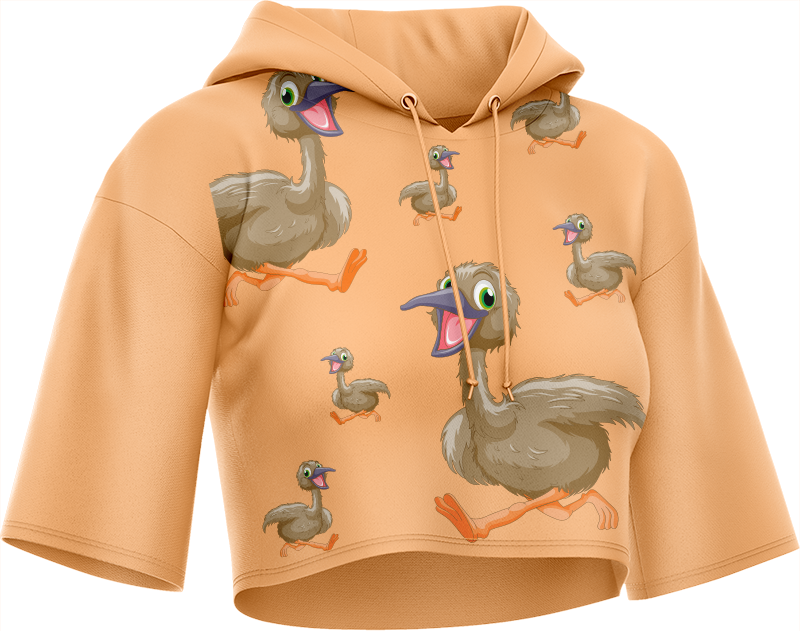 Effie Emu Crop hoodies