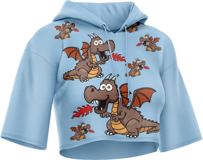 Dopey Dragon Crop hoodies