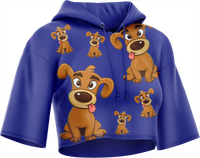 Goofy Woofy Crop hoodies 2