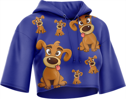 Goofy Woofy Crop hoodies