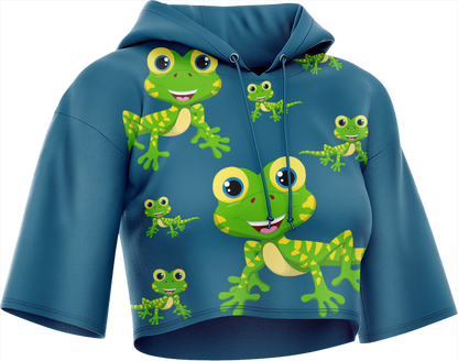 Gordon Gecko Crop hoodies