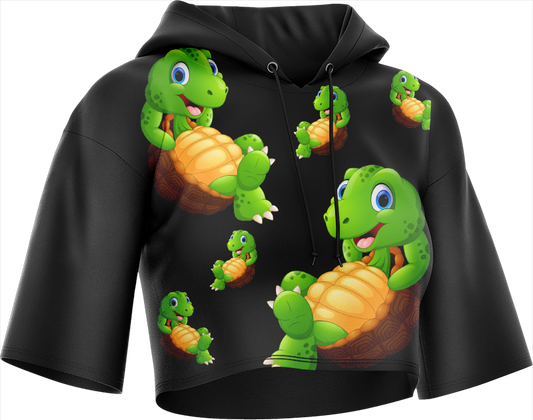 Top Turtle Crop hoodies