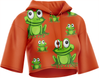 Freaky Frog Crop hoodies 2