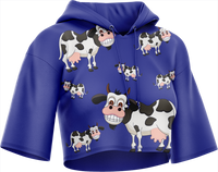 Fussy Cow Crop hoodies 4