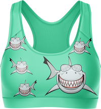 Snazzy Shark Crop Top 2