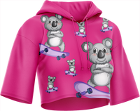 Skater Koala Crop hoodies 3