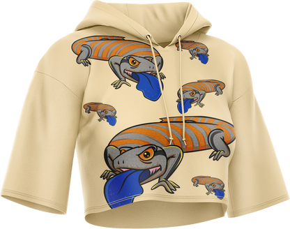 Bluey Lizard Crop hoodies