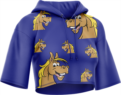Hero Horse Crop hoodies