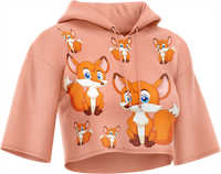Fox Crop hoodies 4