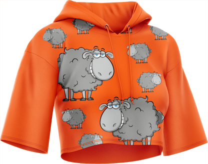 Black Sheep Crop hoodies