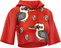 Kooky Kookaburra Crop hoodies 1