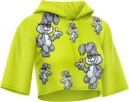 Rogue Rabbit Crop hoodies