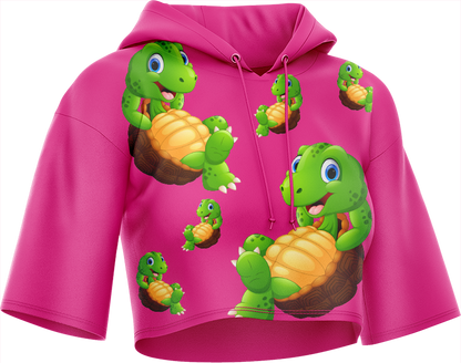Top Turtle Crop hoodies
