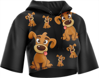 Goofy Woofy Crop hoodies 1