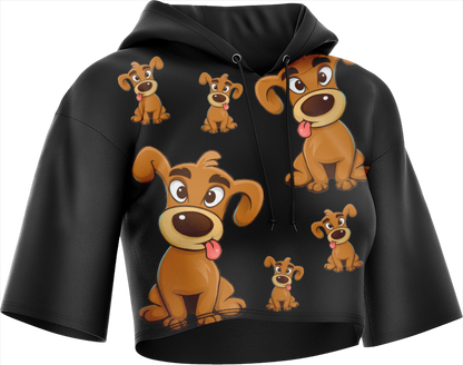 Goofy Woofy Crop hoodies