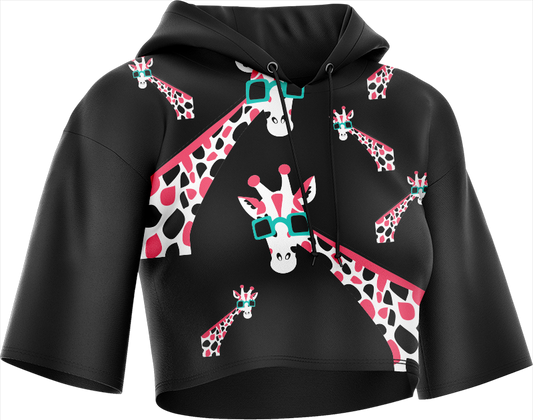 Gigi Giraffe Crop hoodies