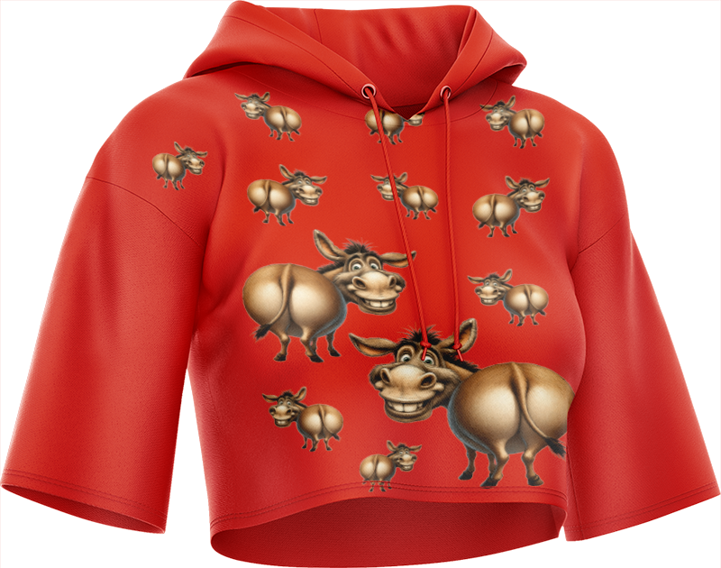 Donkey Crop hoodies