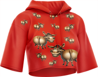 Donkey Crop hoodies 3