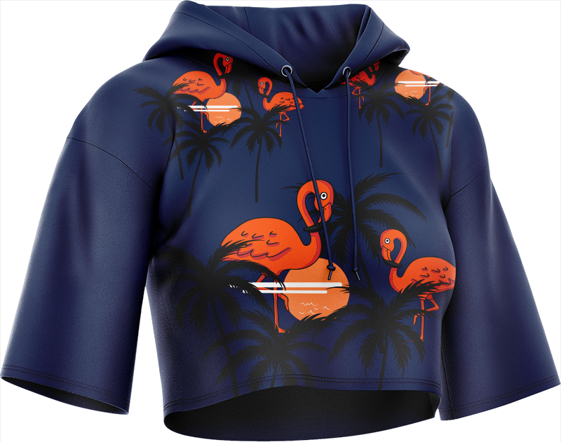 Miami Vice Crop hoodies