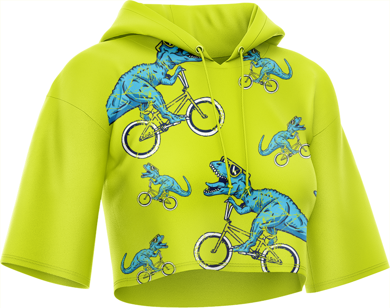 Rexy Dino Crop hoodies