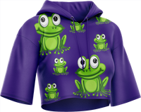 Freaky Frog Crop hoodies 4