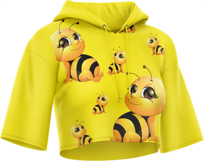 Buzz Bee Crop hoodies
