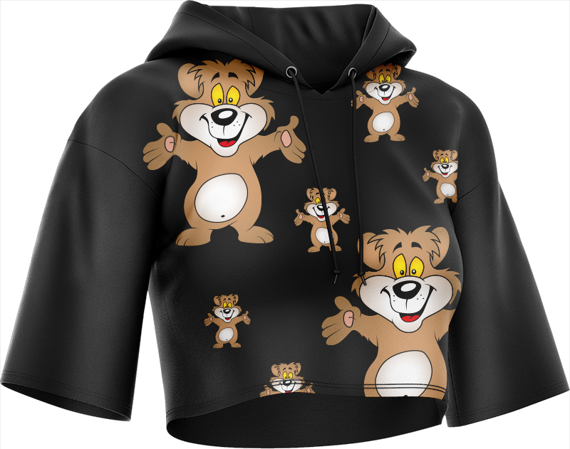 Billy Bear Crop hoodies