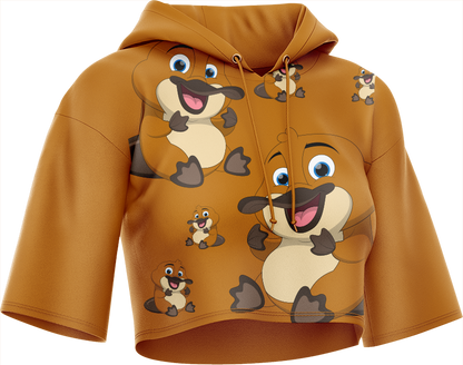 Playa Platypus Crop hoodies