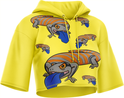 Bluey Lizard Crop hoodies