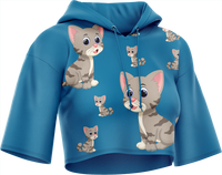 Pussy Cat Crop hoodies 2