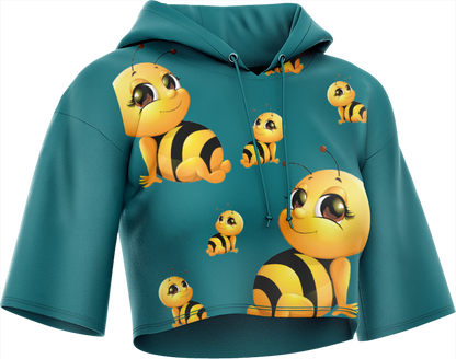 Buzz Bee Crop hoodies