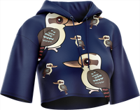 Kooky Kookaburra Crop hoodies 2