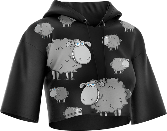 Black Sheep Crop hoodies