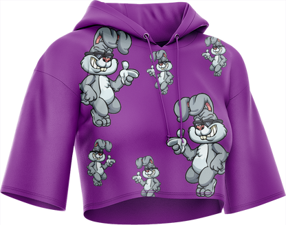 Rogue Rabbit Crop hoodies
