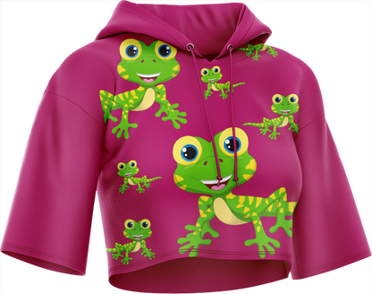 Gordon Gecko Crop hoodies
